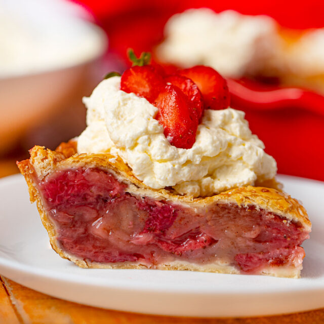 Baked Strawberry Pie