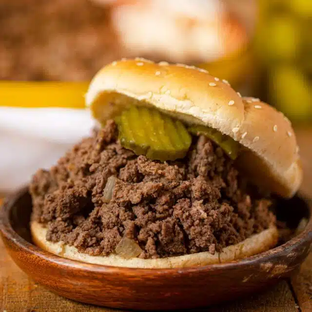 Loose Meat Burger