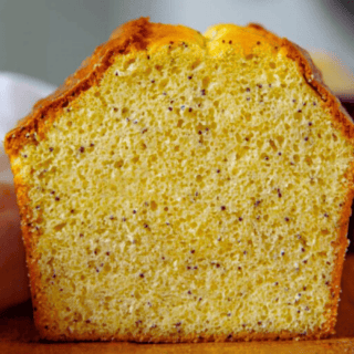 Slice of bread side view