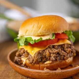 Sandwich on plate 4x3