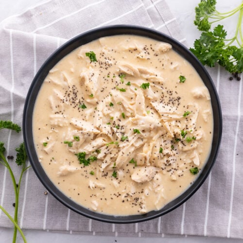 Slow Cooker Chicken and Gravy Hero shot