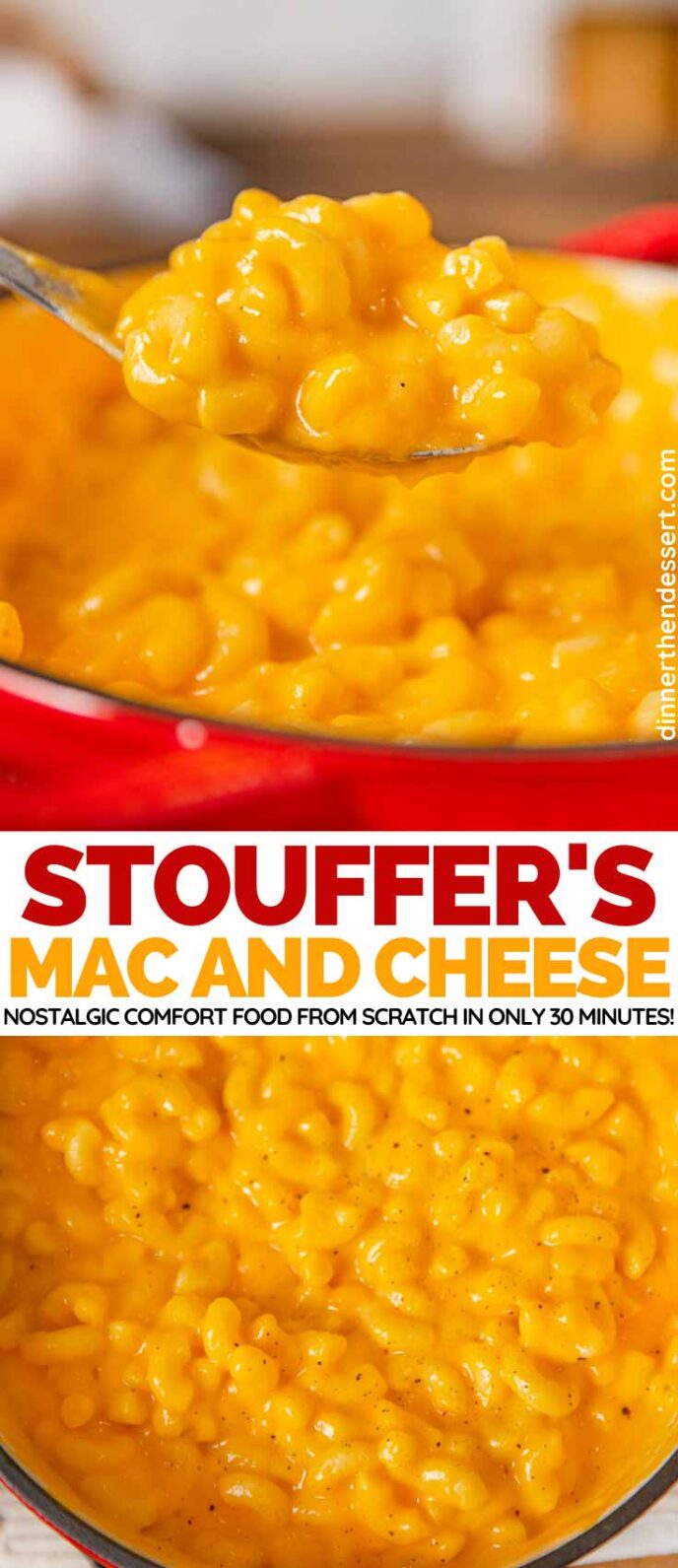 Stouffer's Mac and Cheese Copycat Recipe collage