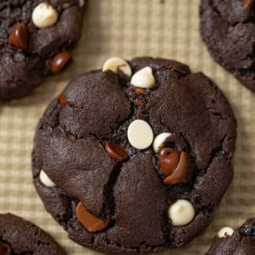 Triple Chocolate Cookies 2