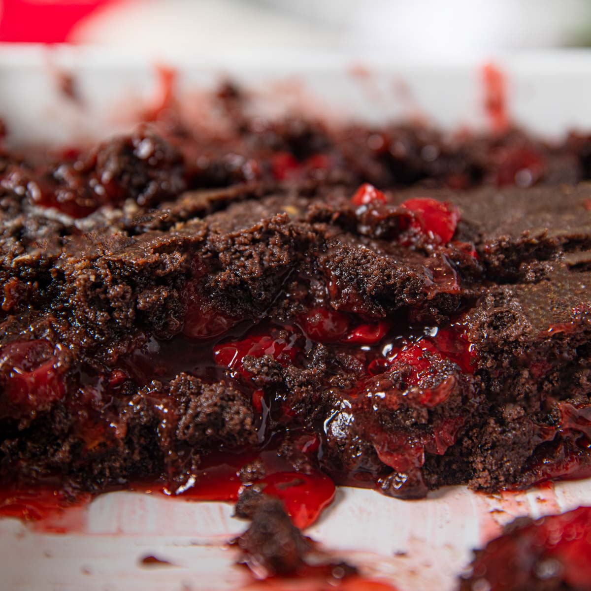 Chocolate Cherry Texas Sheet Cake Recipe - Dinner, then Dessert