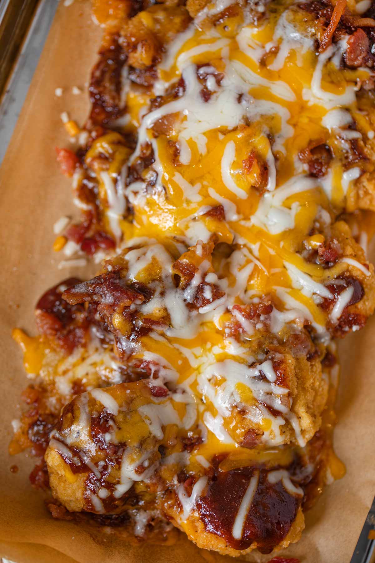 Dominos Sweet BBQ Bacon Chicken (Copycat) Recipe Dinner, then Dessert