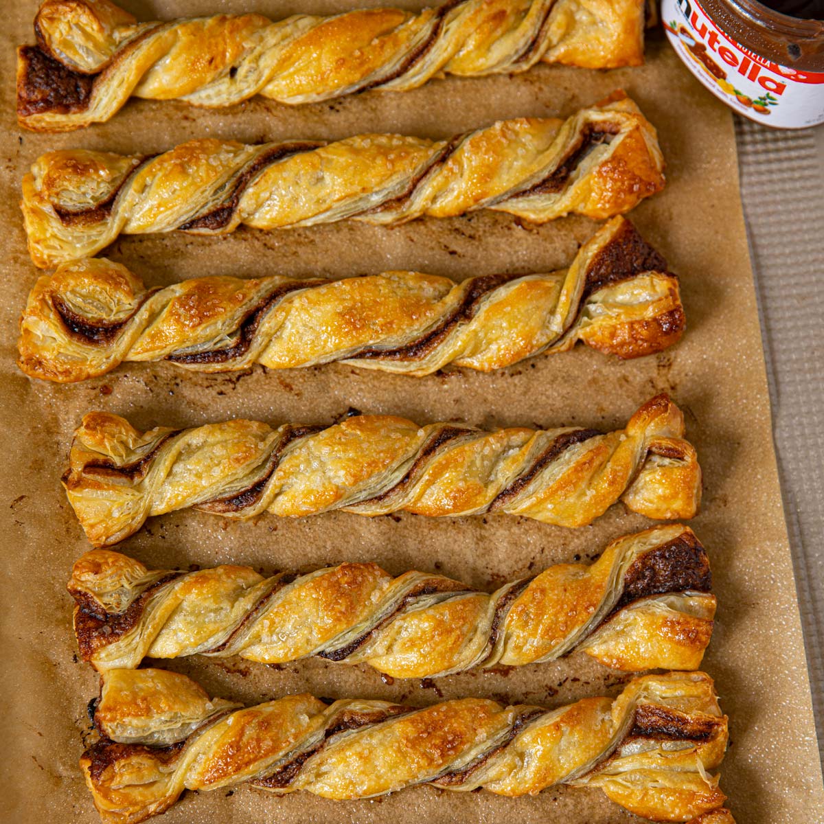 Chocolate Puff Pastry Twists - Just a Taste