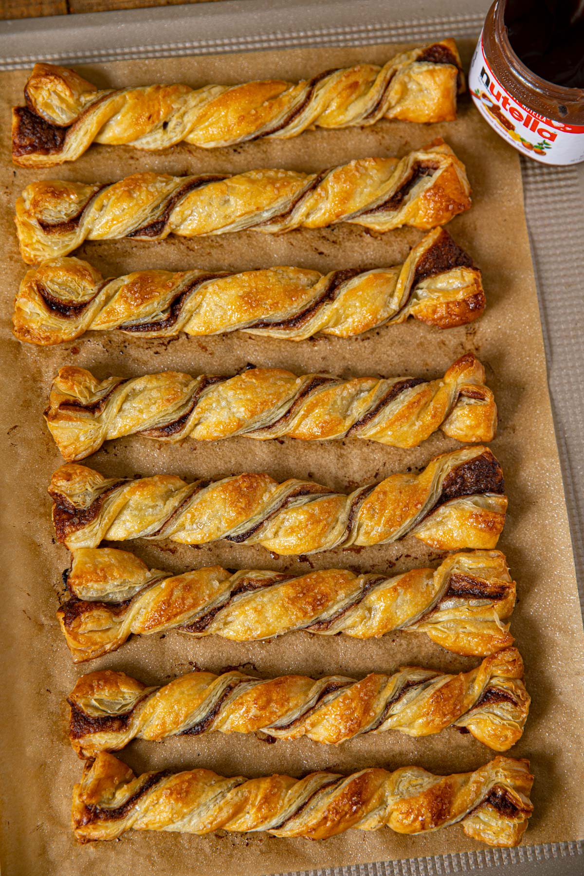 Nutella Pastry Twists Recipe Dinner, then Dessert