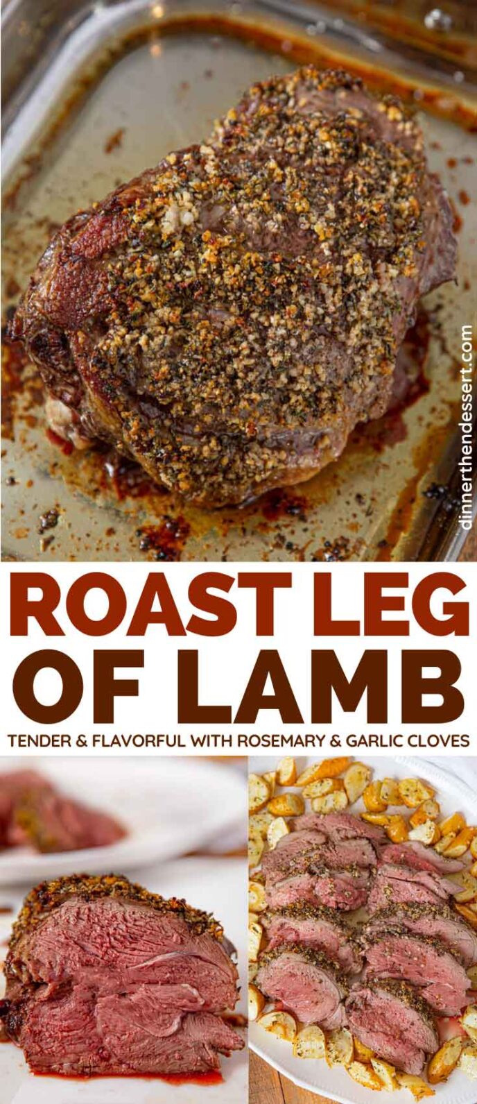 Roast Leg of Lamb collage