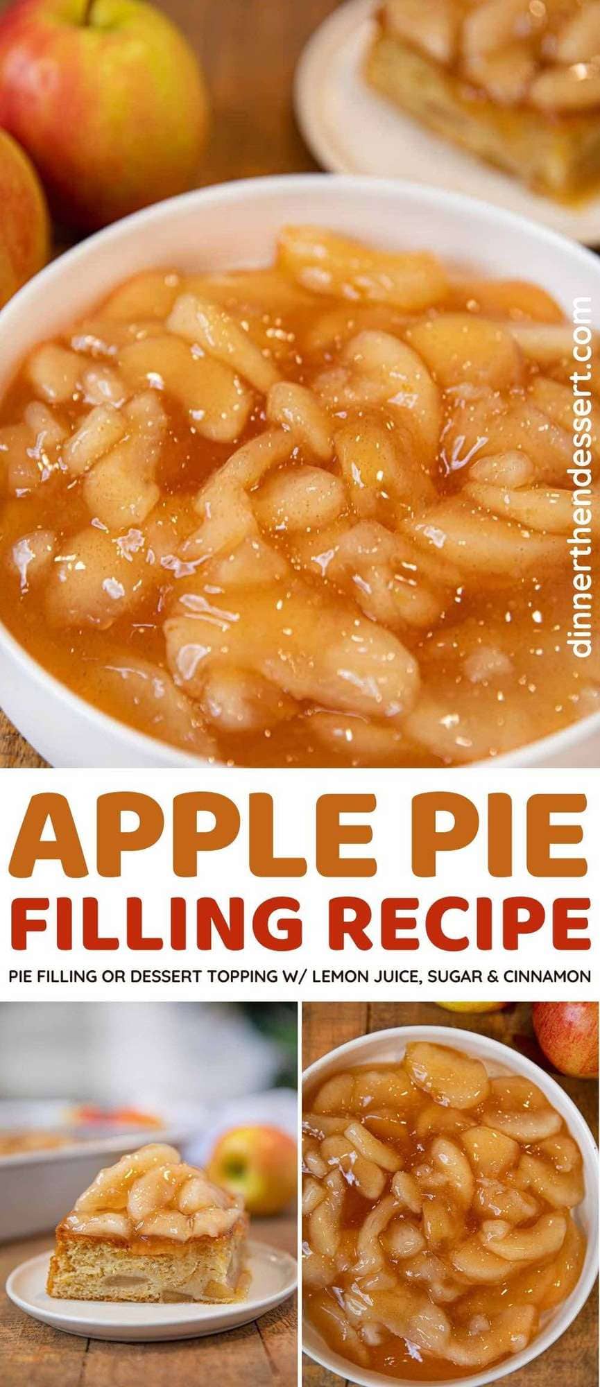Apple Pie Filling Recipe Canning Directions Included Dinner Then Dessert