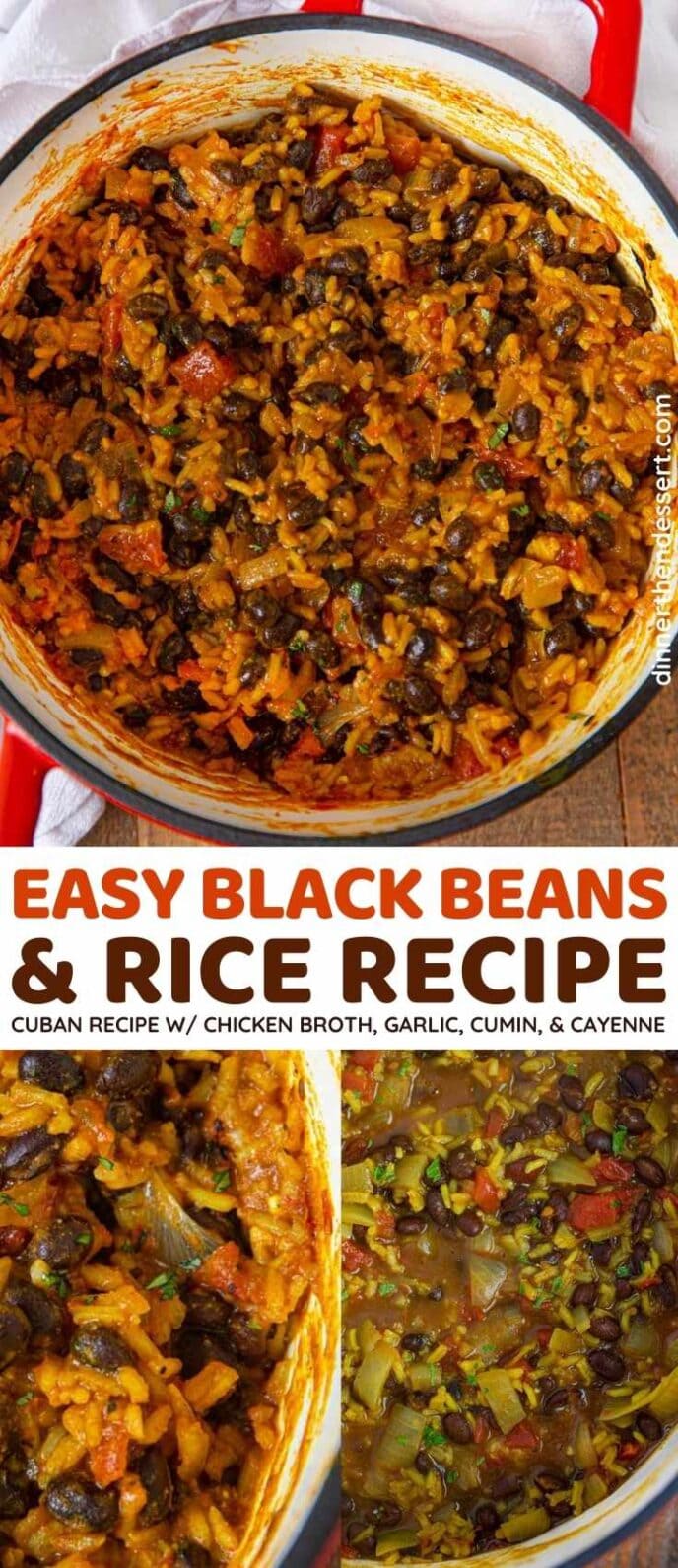 Black Beans and Rice Recipe - Dinner, then Dessert