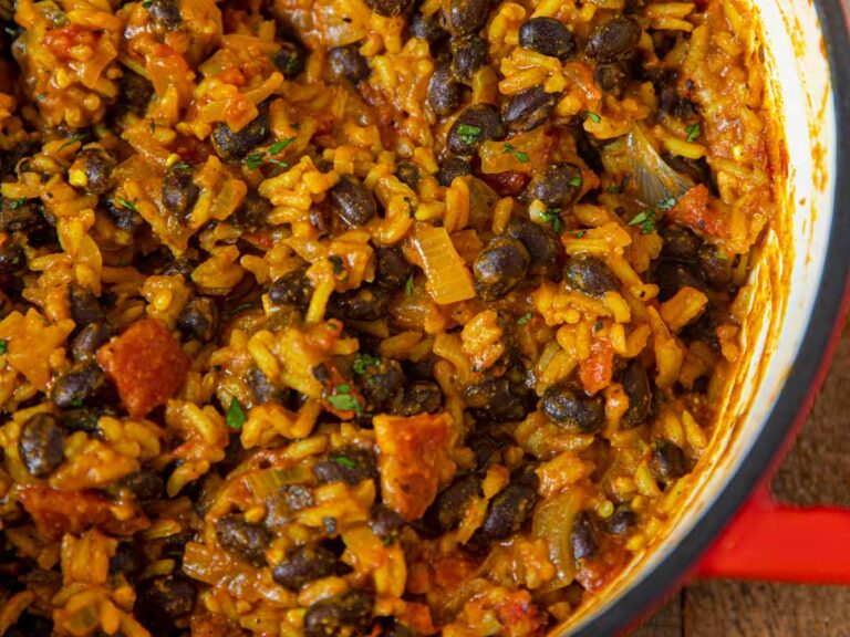 how-to-make-spanish-rice-with-black-beans-youtube