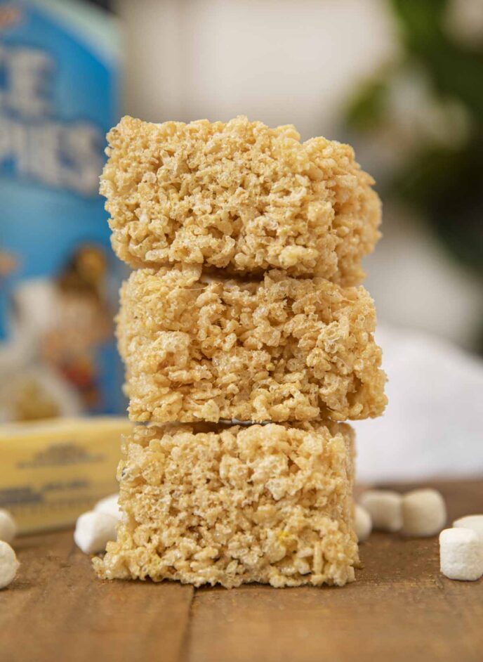 Brown Butter Rice Krispies Treats