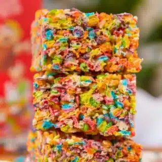 Stack of rainbow bars