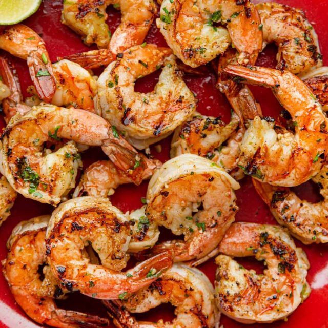 Shrimp on dish 4x3