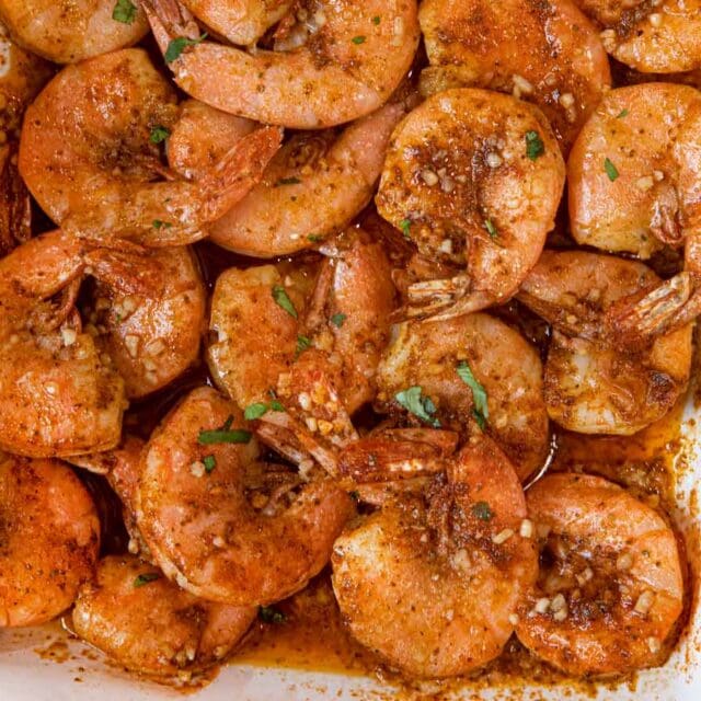 Old Bay Roasted Shrimp Recipe Dinner, then Dessert