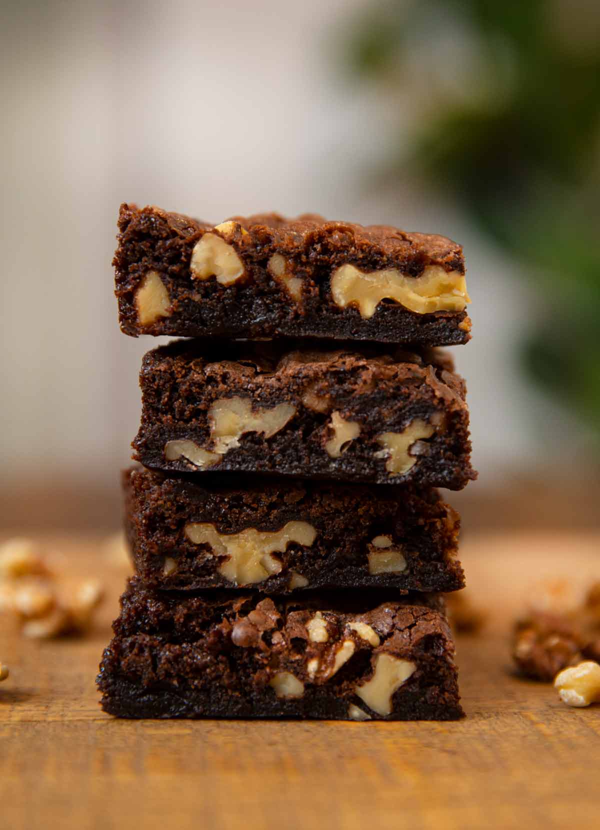 Chocolate Fudge Brownies With Walnuts