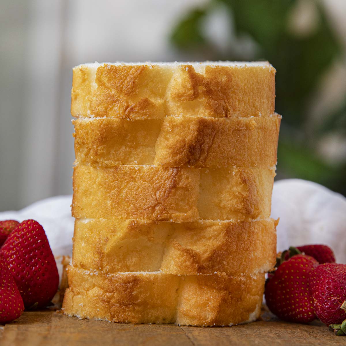 Angel Food Cake Loaf Recipe (perfect for shortcakes!) - Dinner, then Dessert