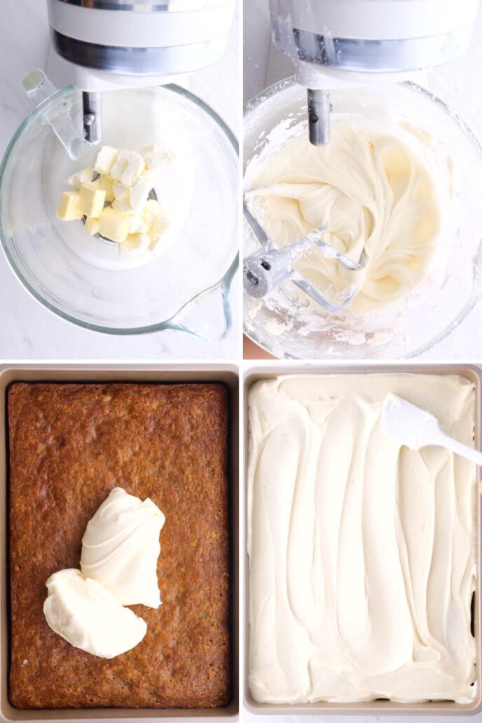 Easy Banana Cake Recipe (w/ Cream Cheese Frosting) - Dinner, then Dessert