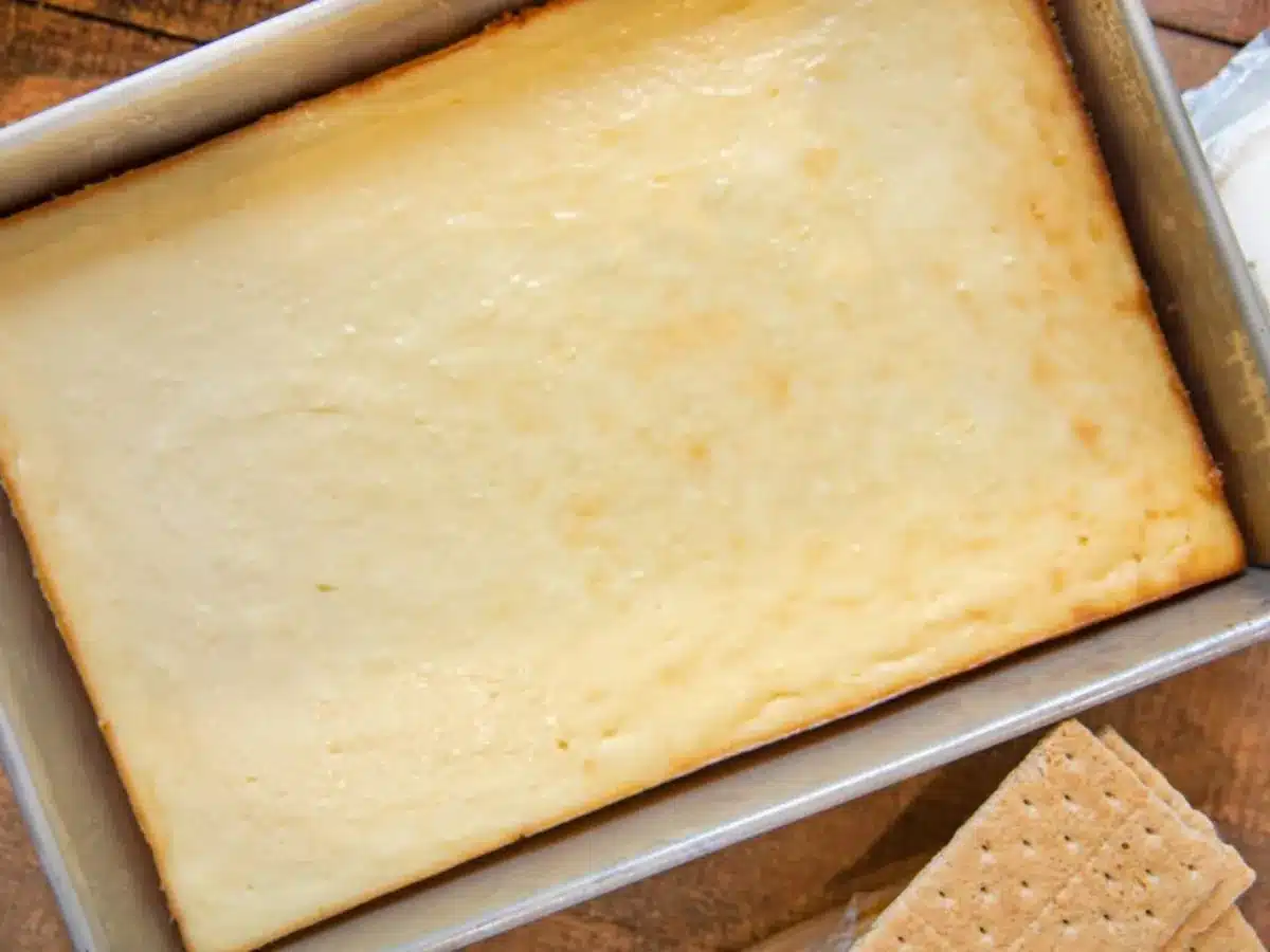 Bars out of oven uncut