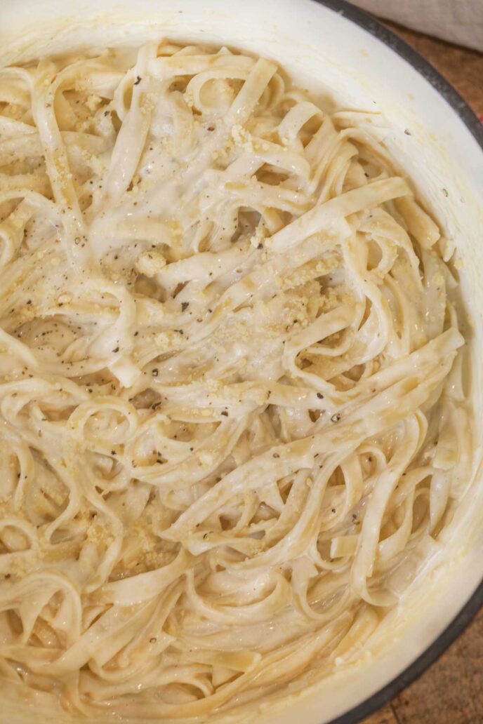 Easy Alfredo Sauce W Cream Cheese Recipe Dinner Then Dessert