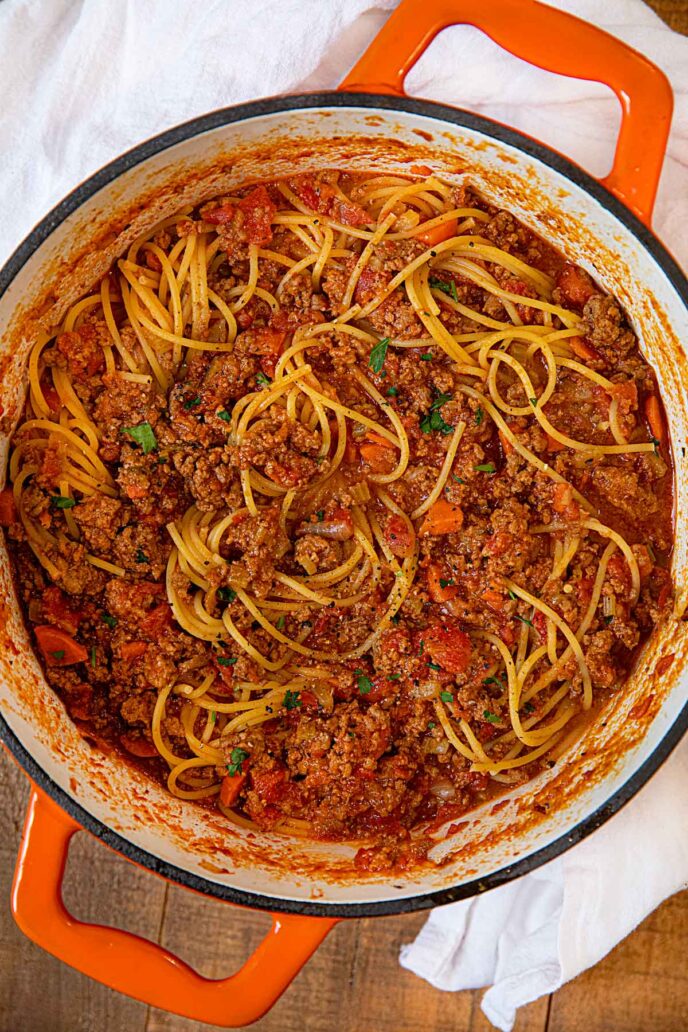 Homemade Bolognese Sauce