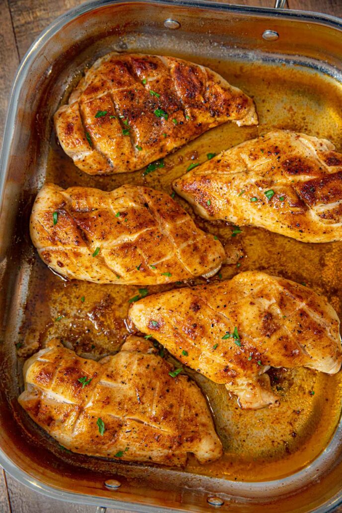 Oven Baked Rotisserie Chicken Breasts