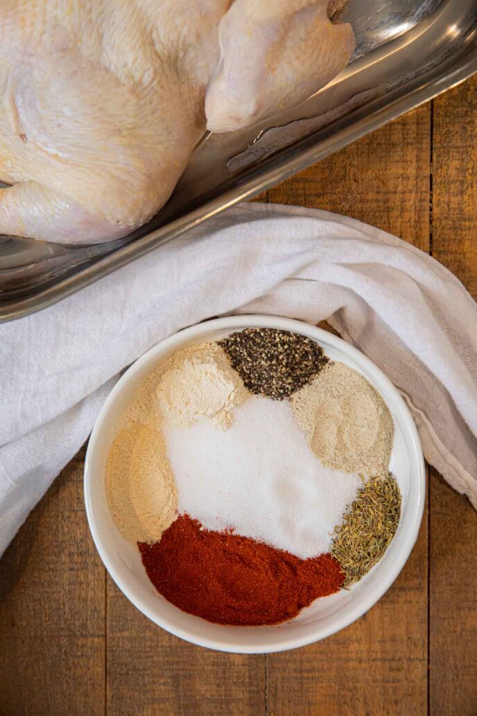 Rotisserie Chicken Seasoning Recipe - Dinner, then Dessert