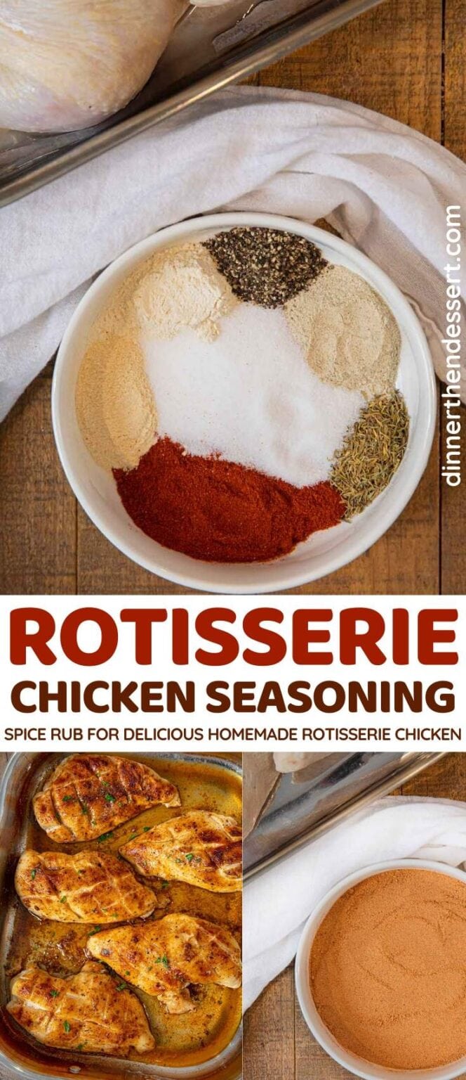 Rotisserie Chicken Seasoning Recipe Dinner Then Dessert