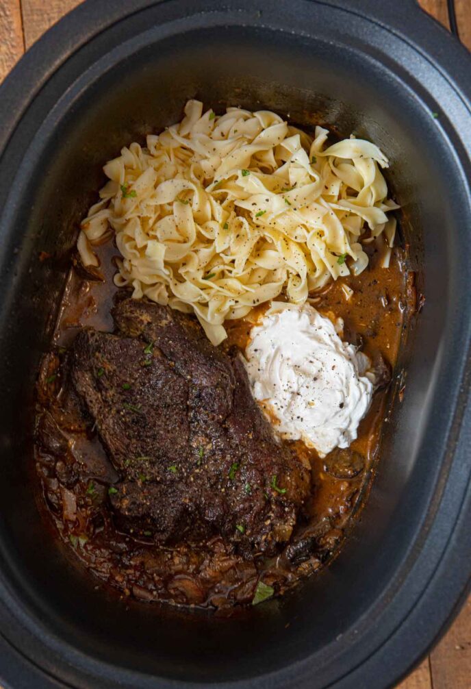 Pot roast with cream of discount mushroom soup in instant pot