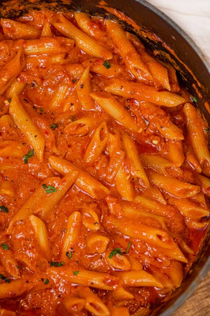 Vodka Sauce with Penne Pasta
