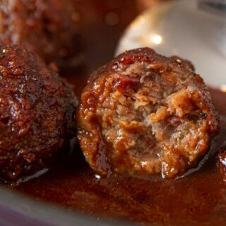 Meatball in smokey sauce
