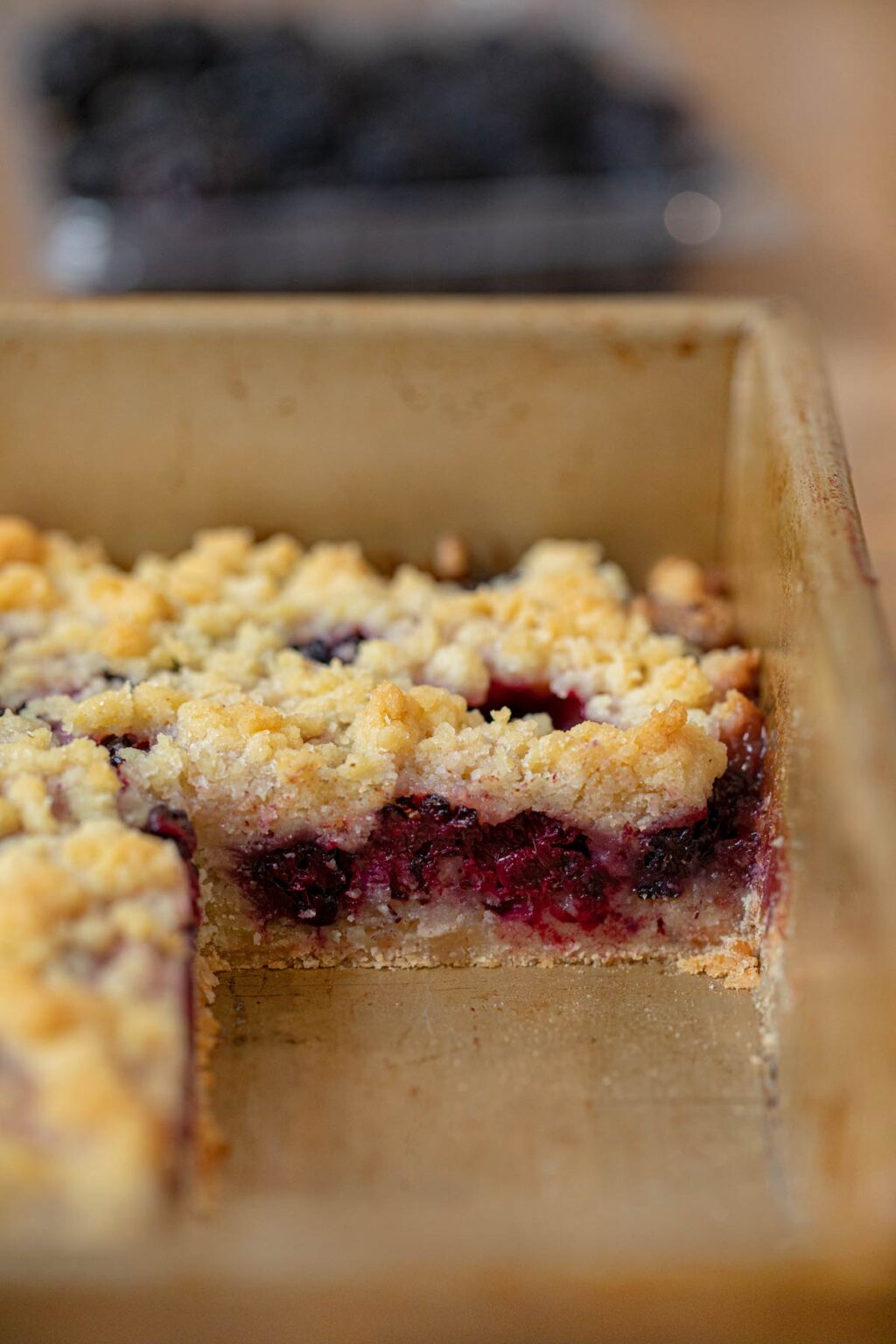 Blackberry Crumb Bars Recipe (Bakery Quality!) [VIDEO] Dinner, then