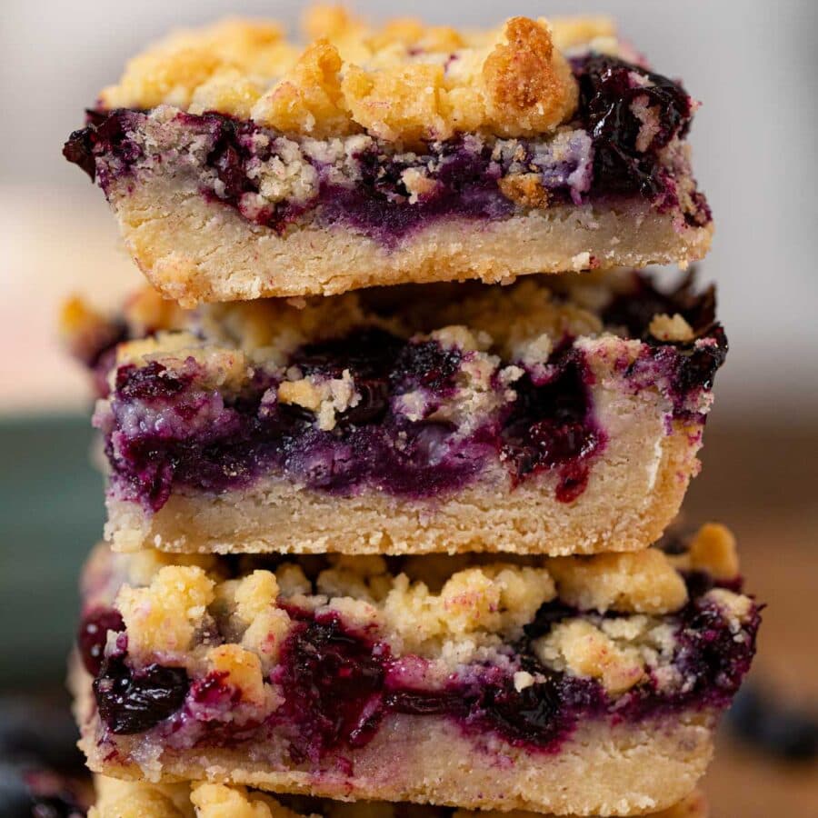 Blueberry Crumb Bars Recipe - Dinner, Then Dessert