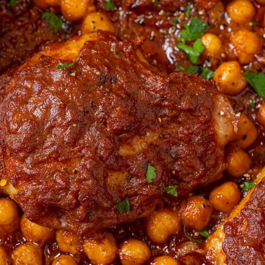 Huhn Tikka Masala Backen in Auflaufform