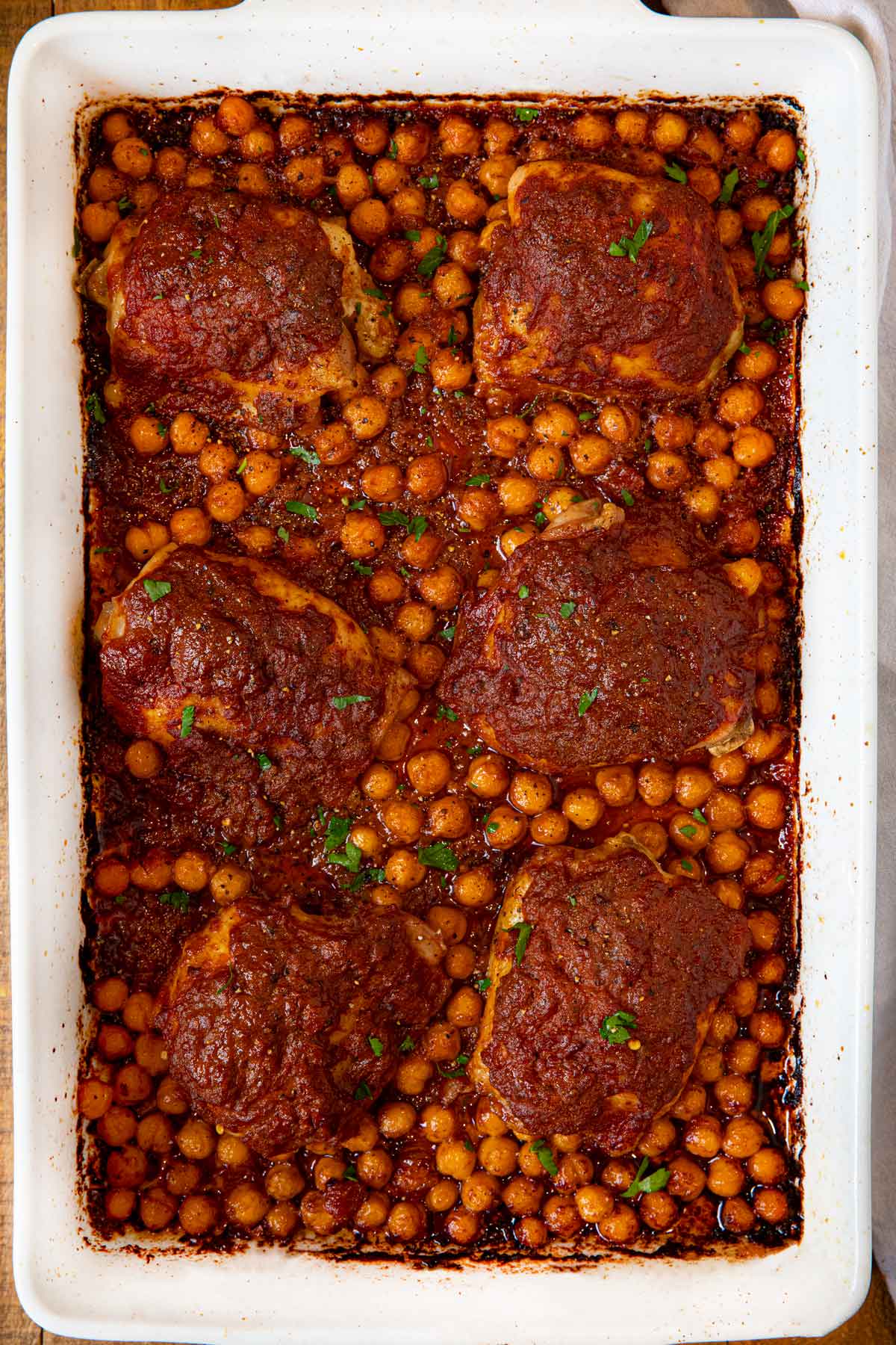 Chicken Tikka Masala Bake in baking dish