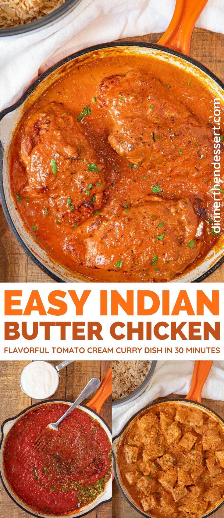 Easy Indian Butter Chicken Recipe (Murgh Makhani) - Dinner ...