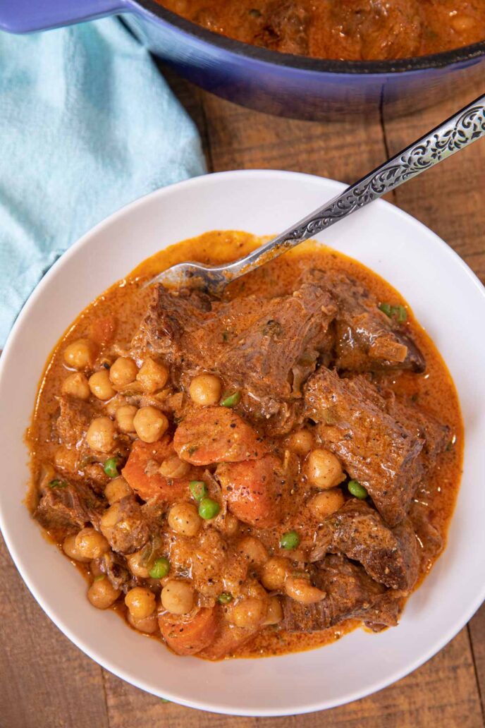 Indian Butter Pot Roast in bowl