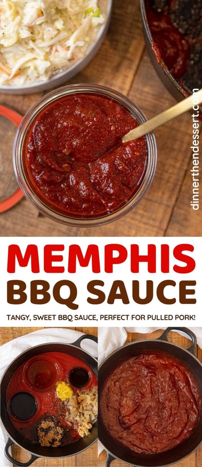 Memphis BBQ Sauce collage