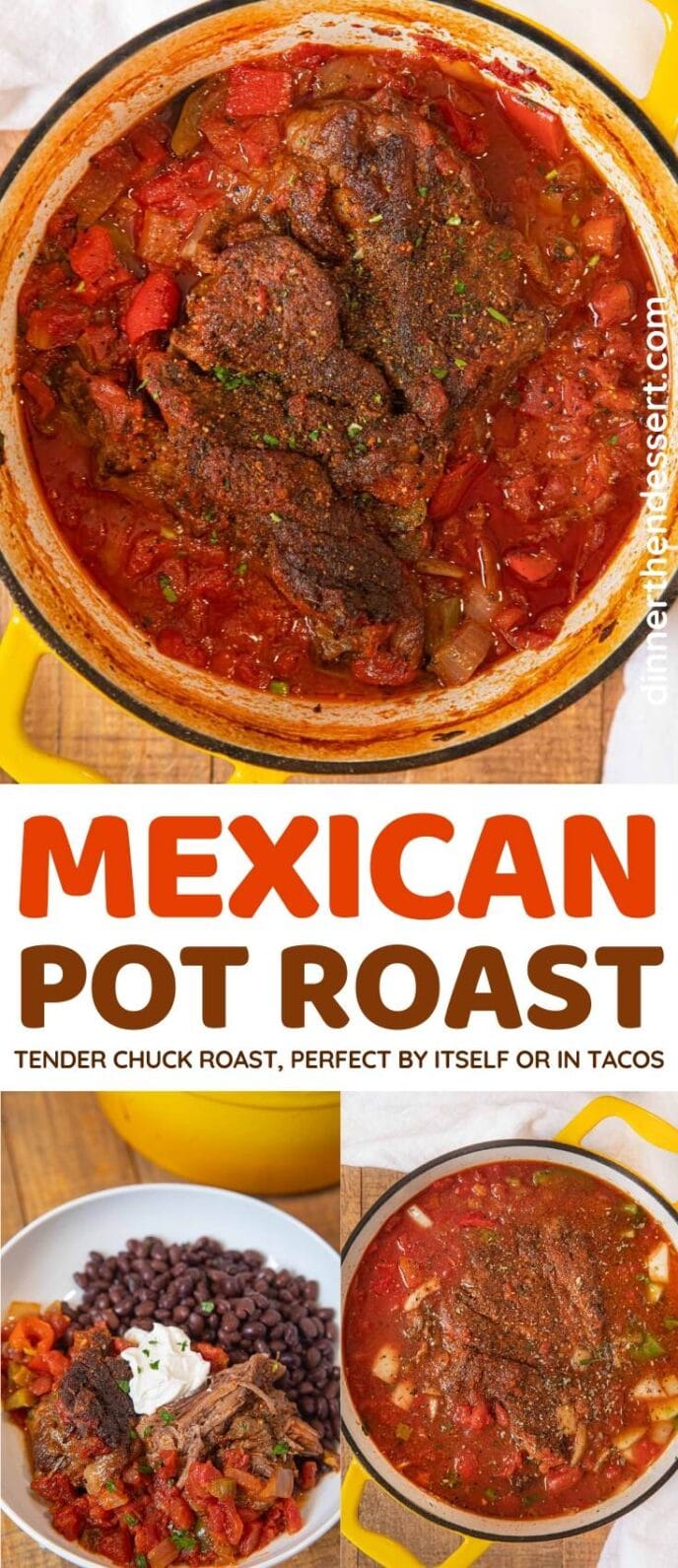 Mexican Pot Roast collage