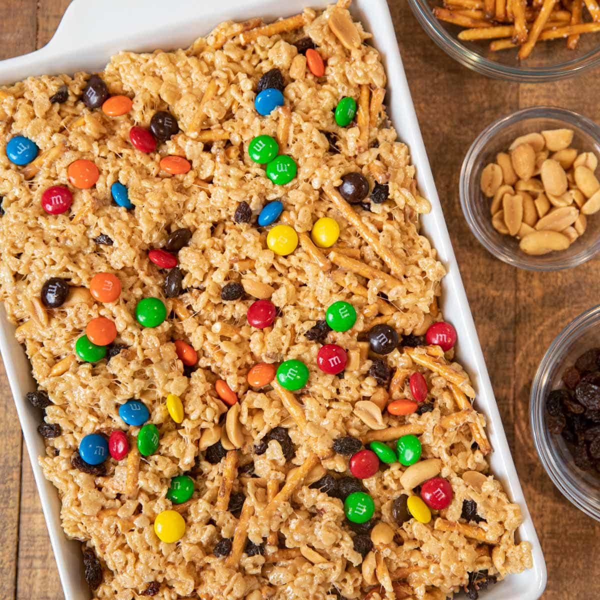Rice Krispies Trail Mix Bars