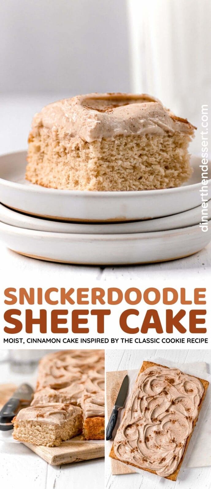 Snickerdoodle Sheet Cake