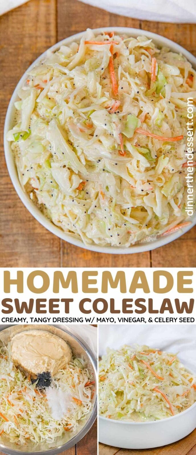 Sweet Coleslaw Collage