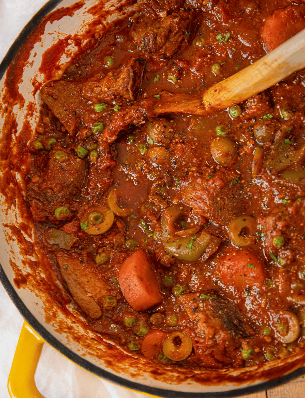 full pot of stew