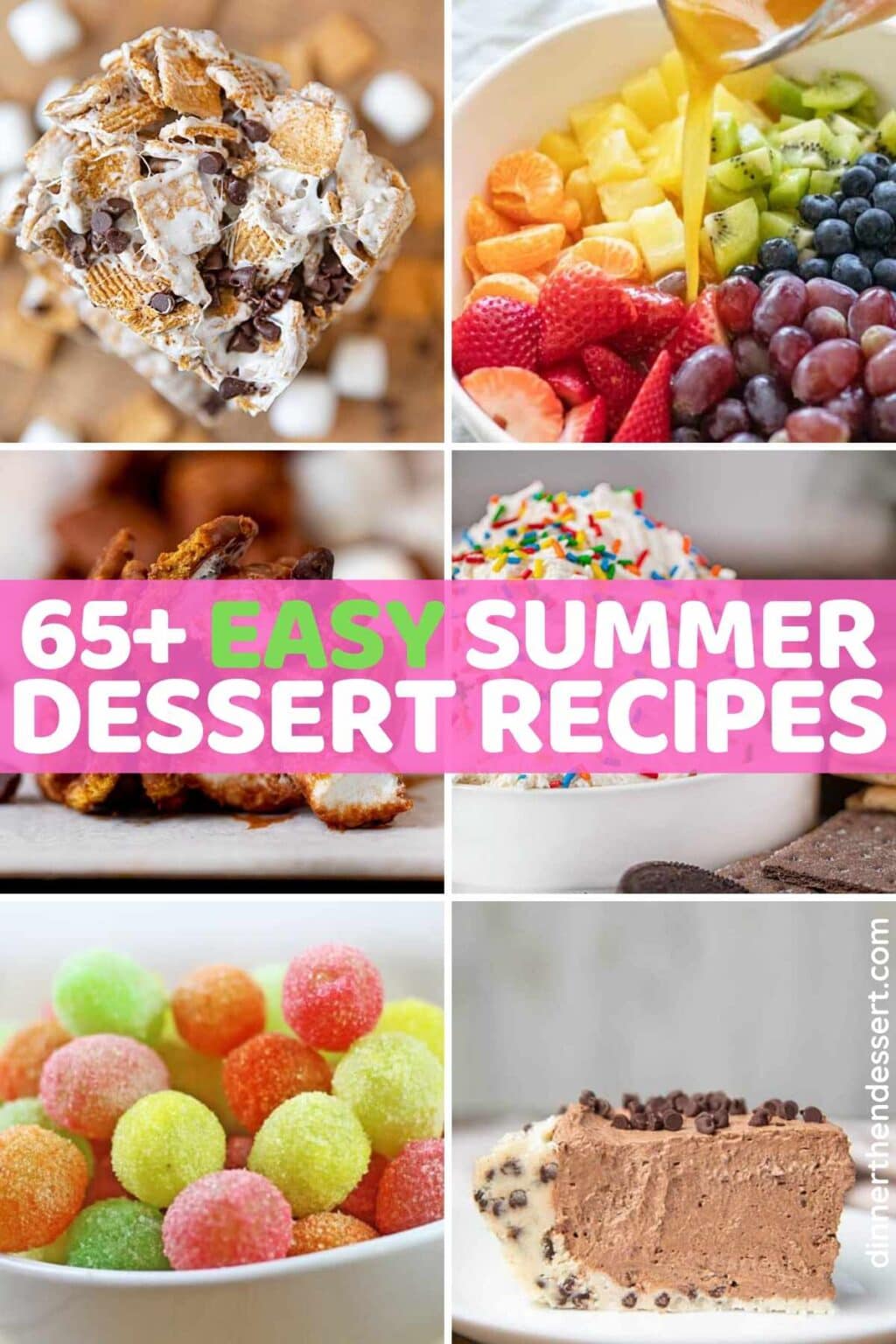 65+ Easy Summer Dessert Recipes - Dinner, then Dessert