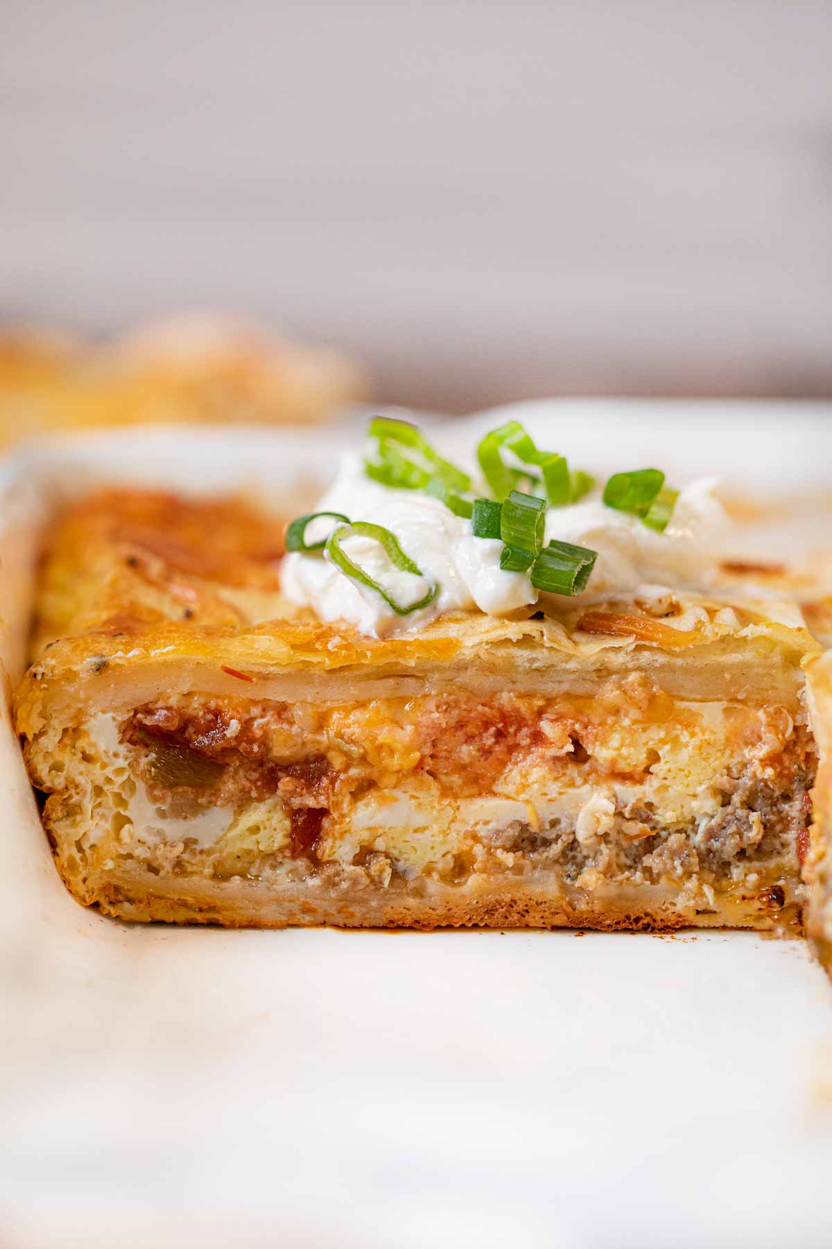 Breakfast Burrito Casserole Recipe (Easy Brunch!) Dinner, then Dessert