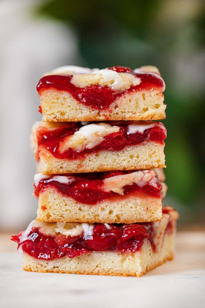 Cherry Bars in stack