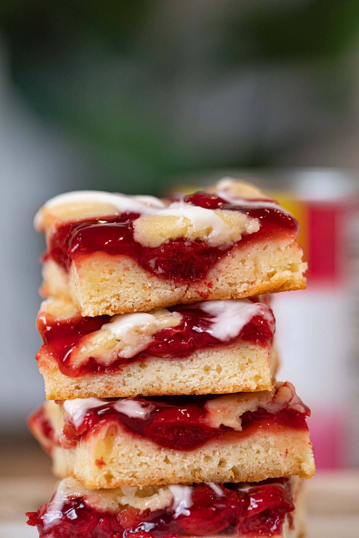 Easy Cherry Bars Recipe Great For A Crowd Dinner Then Dessert