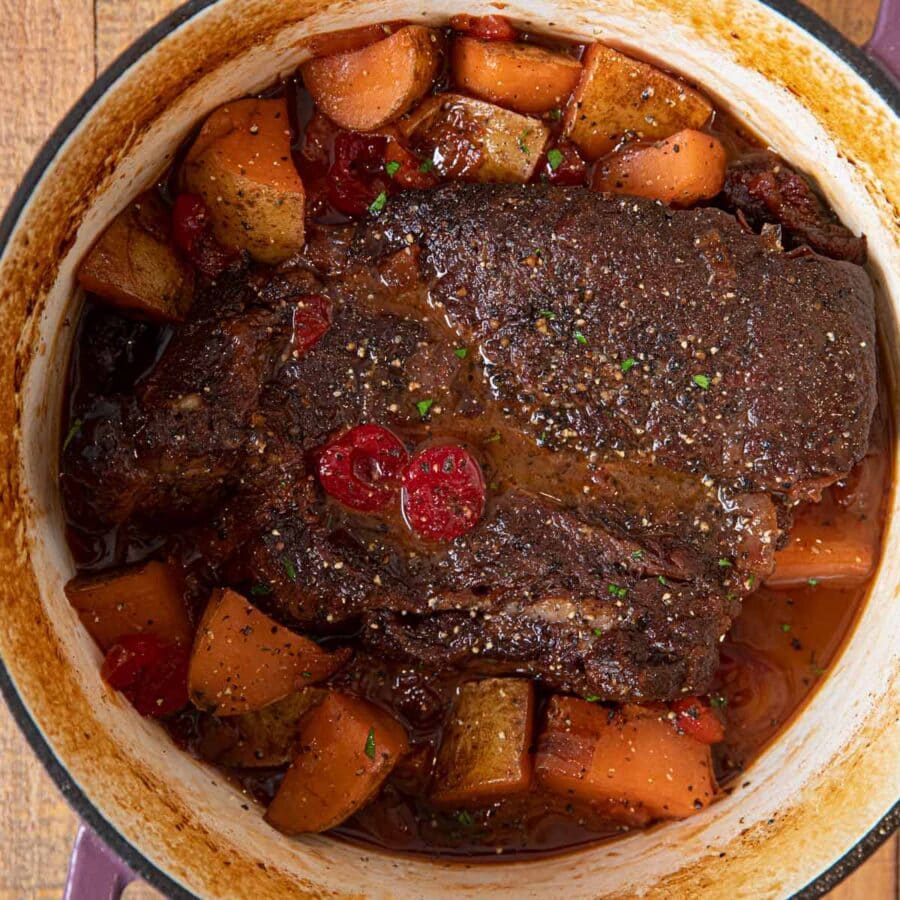 Dr. Pepper Pot Roast Recipe Dinner, then Dessert