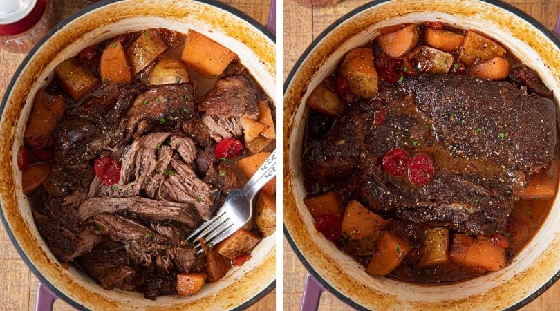 Dr. Pepper Pot Roast Recipe - Dinner, then Dessert