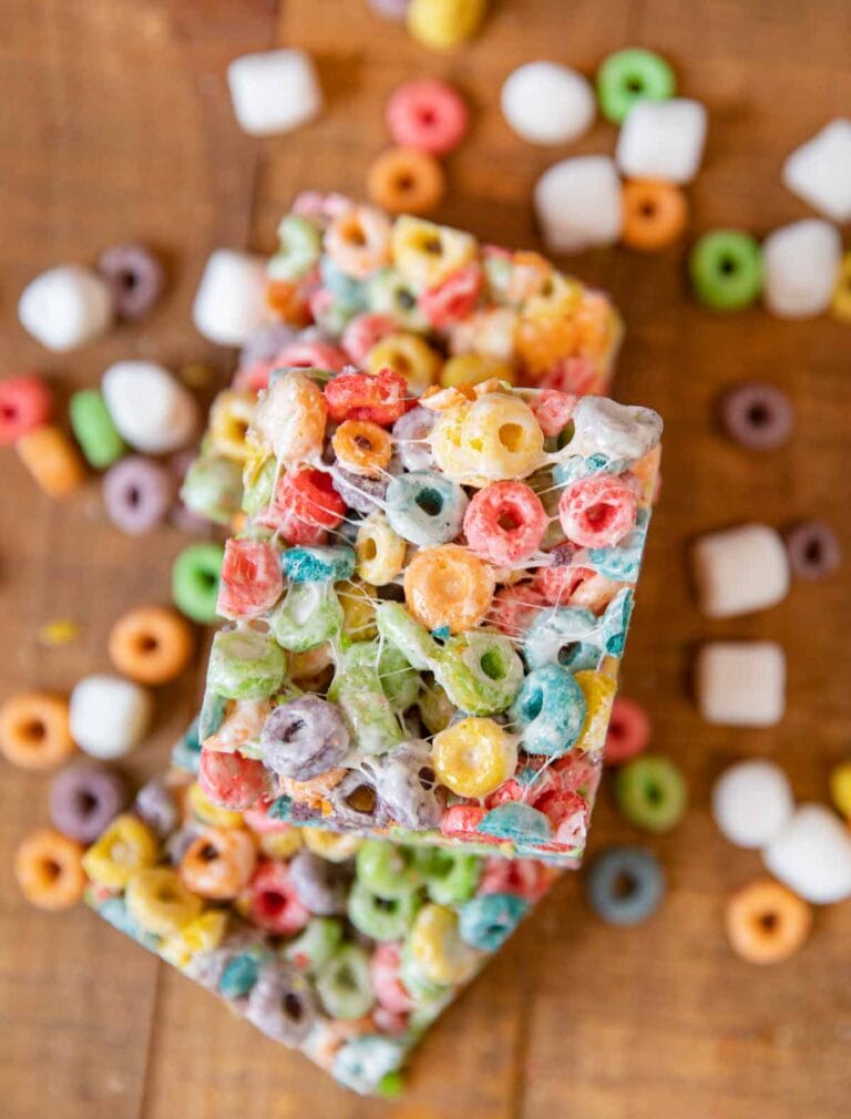 fruit loop breakfast bars